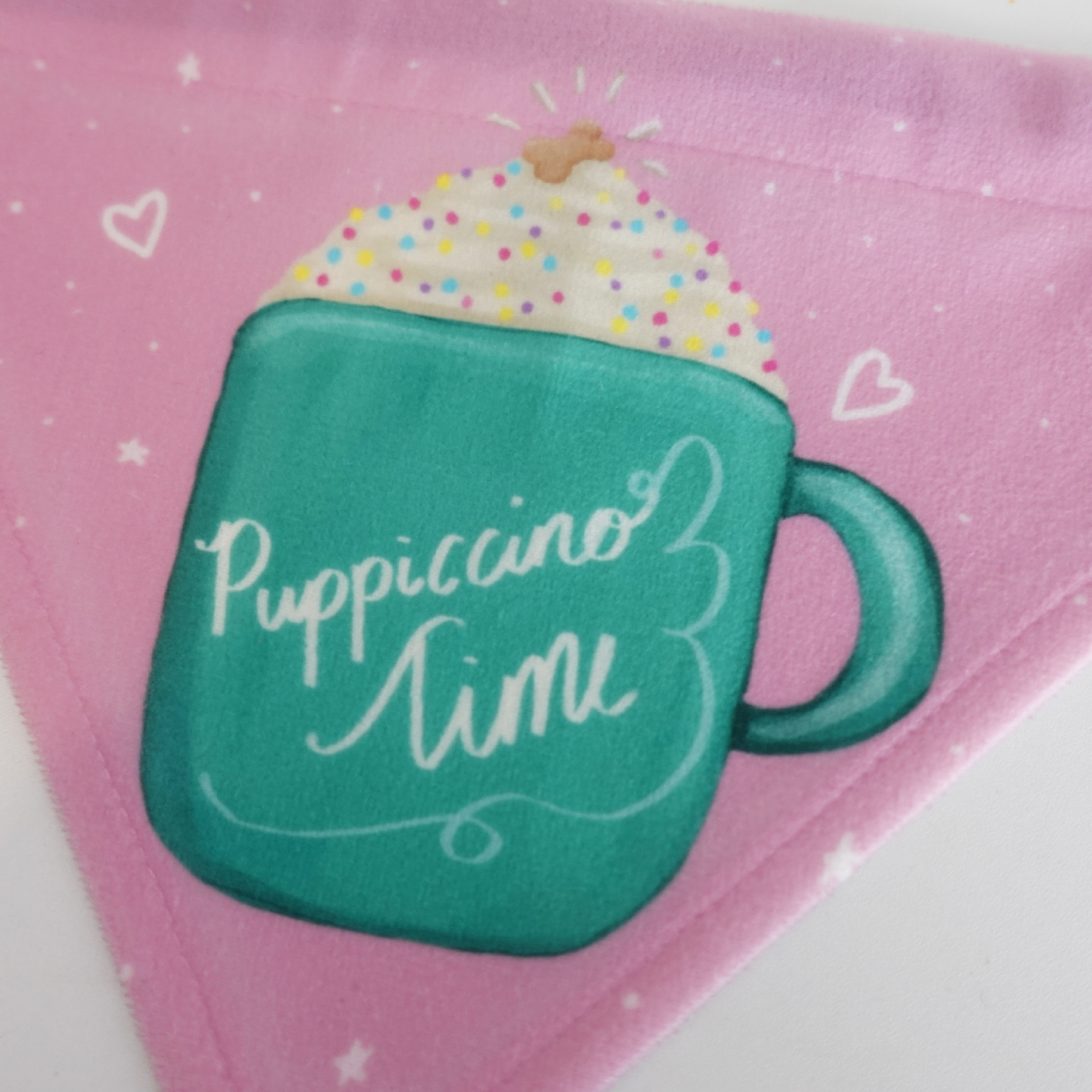 Puppiccino Time! Dog Bandana